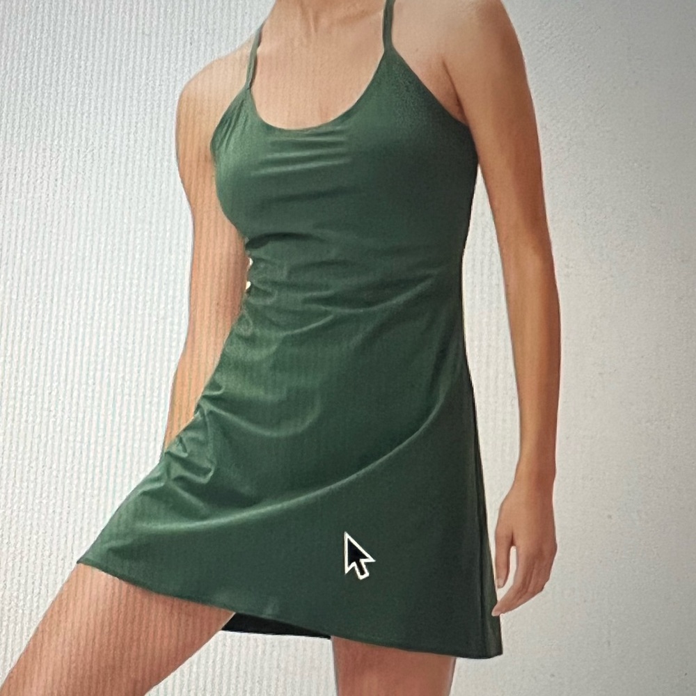 Outdoor Voices Green Dress